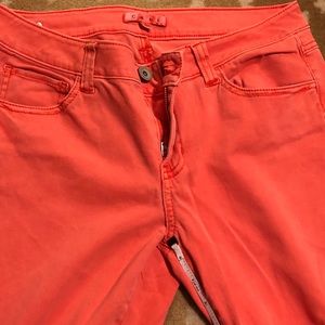 Cabi coral skinny jeans